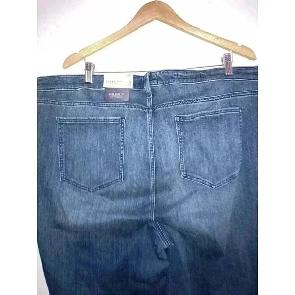 Nydj Sheri Slim Ankle Jean Women's Blue Plus Size 24W - Picture 6 of 11
